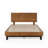 Fillmore Solid Wood Bed frame with Adjustable Headboard