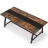 Metal Base Dining Table