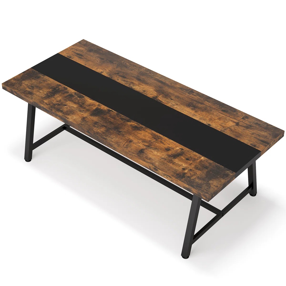 Metal Base Dining Table