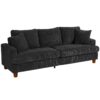 Alexeis 3 Seater Corduroy Sofa