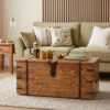 Balic Solid Wood Coffee Table with Storage
