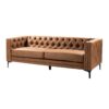Wales Mid-Century Modern 213cm Sofa with Tufted Back