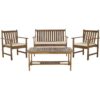 Outdoor Chilton 4 Seater Sofa Set