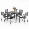 6 - Person Patio Dining Set with Rectangular Table