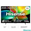 Hisense 55E78QTUK 55-inch 4K UHD QLED Smart TV with Freely