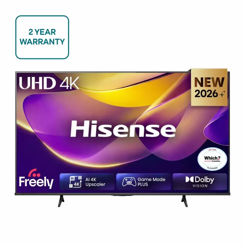Hisense 75A6QTUK 75-inch 4K UHD LED Smart TV with Freely - Image 3