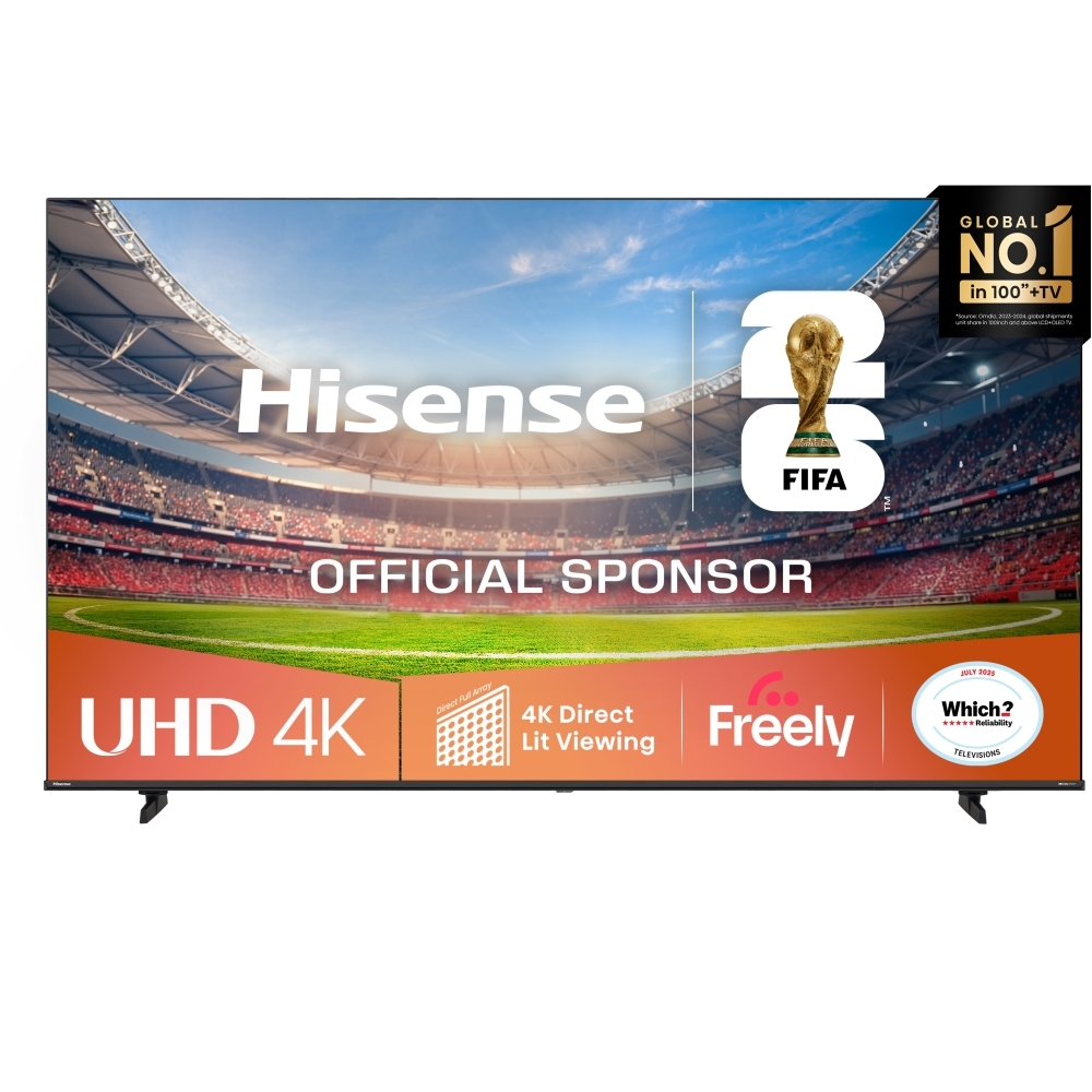 Hisense 85A6QTUK 85-inch 4K UHD LED Smart TV with Freely - Image 3