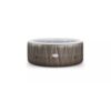 Wave Atlantic 6-Person Inflatable Round Hot Tub with Integrated Heater, Brown Rattan