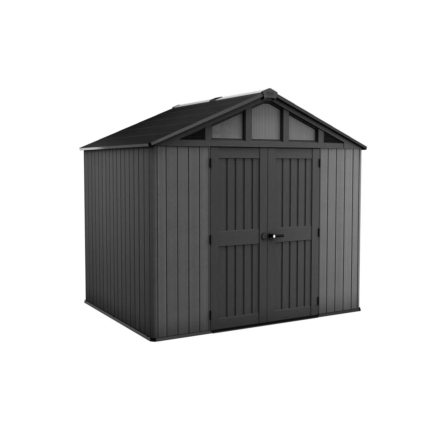 Keter Stronghold 10 x 8ft Steel-Reinforced Resin Shed with Six Windows