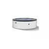 Wave Tahoe 6-Person Eco Foam Round Hot Tub with Integrated Heater, Pebble White