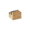 Mercia 12 x 8ft Overlap Timber Apex Shed with Four Windows