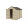 Forest Garden 8 x 6ft Pressure-Treated Windowless Apex Timber Shed